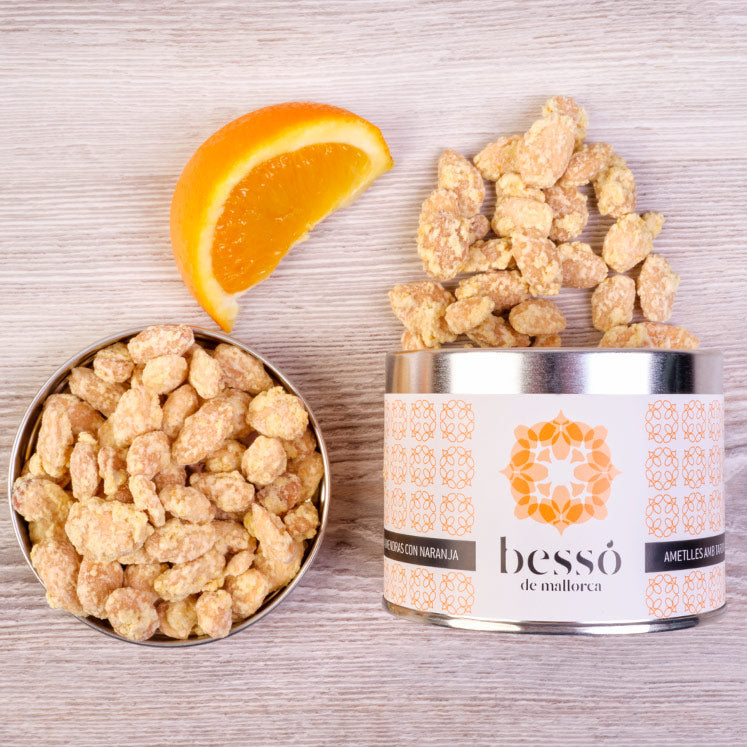 Orangen-Salz Mandeln