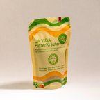 LA VIDA BitterKräuter Kräuterpulvermischung Bitterstoffe mit Cholin. Für Leber und Fettstoffwechsel. 150g. Frontansicht.