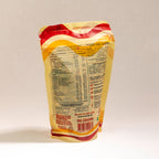 LA VIDA FlowerPower vitaminreicher Snack aus Bienen-Blütenpollen, Trockenfrüchten und Mandeln. Hergestellt in der Schweiz. 190g. Rückansicht.