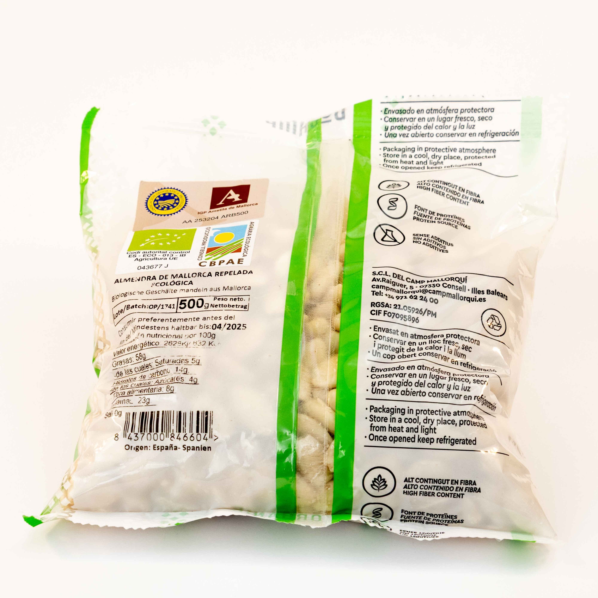 Mallorquinische Mandeln, roh