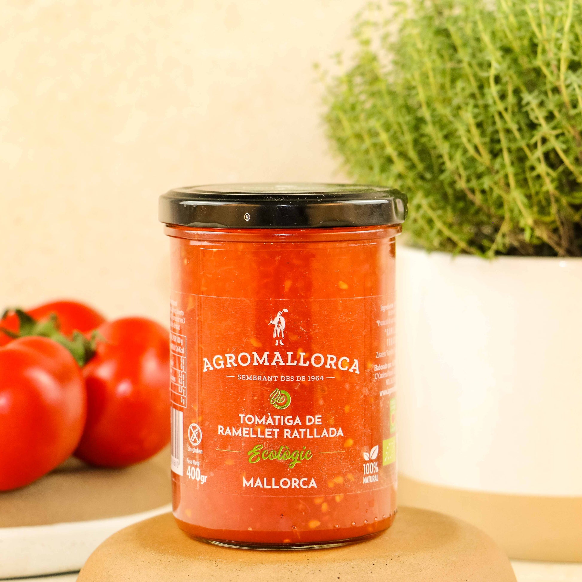 Griebene Ramellet Tomaten im Glas, Agromallorca