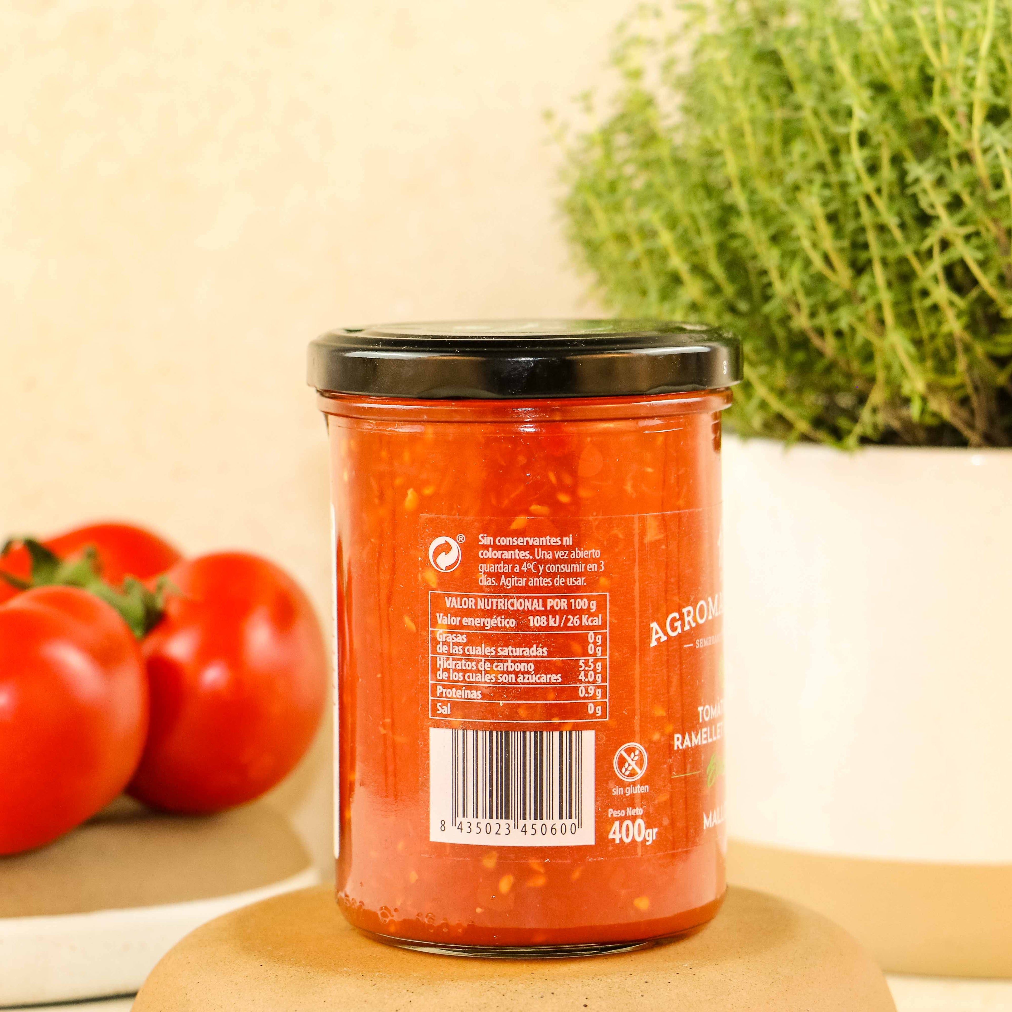 Griebene Ramellet Tomaten im Glas, Agromallorca