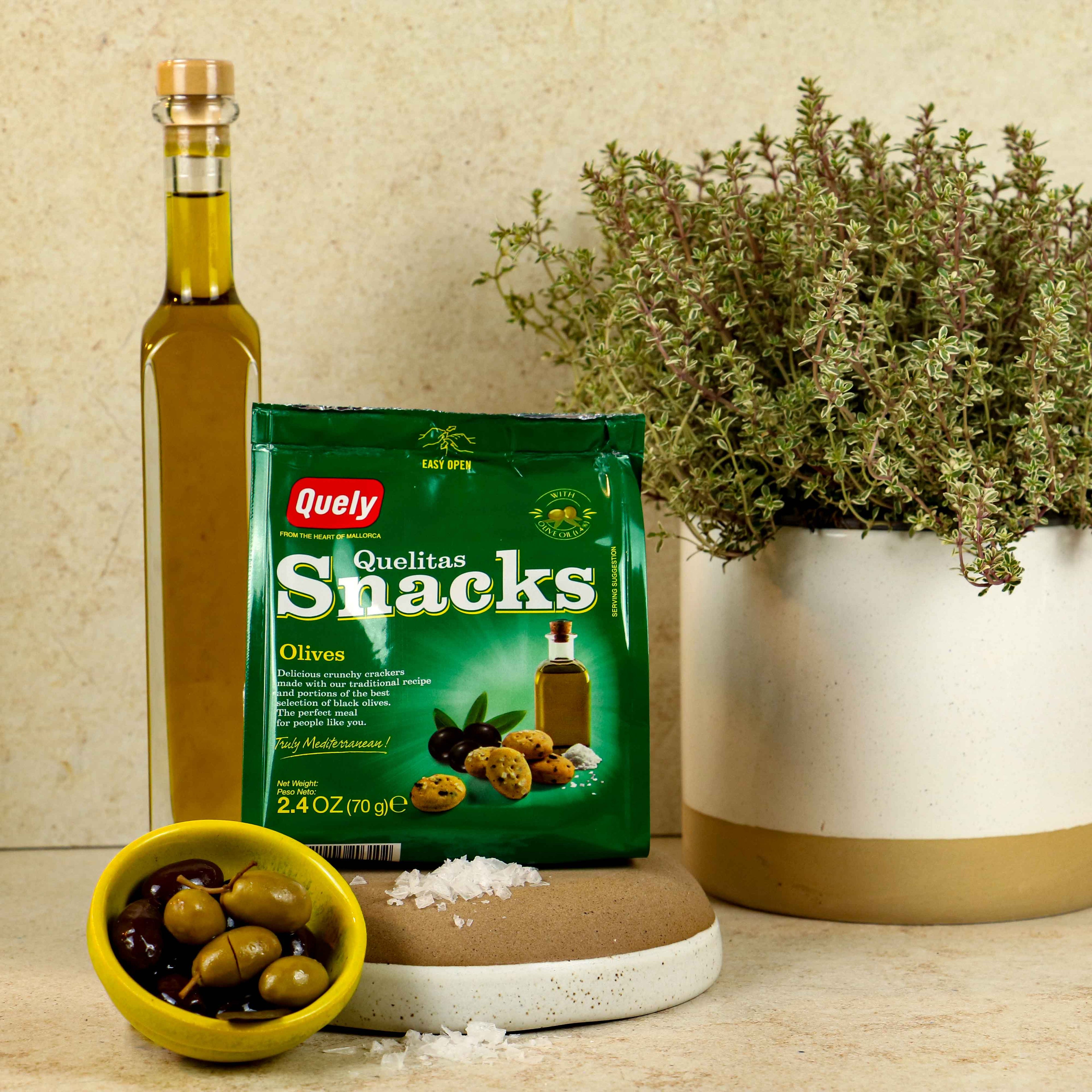 Quelitas Galletas Kekse mit Oliven 70 g